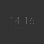 新しいタブにシンプルなデジタル時計を表示してくれるChrome拡張機能『New Tab Clock』