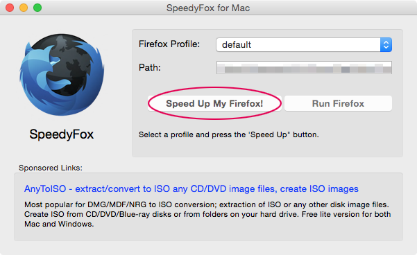 Mac版SpeedyFox